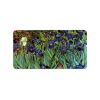 Irises by Vincent van Gogh, Vintage Garden Art