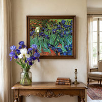 Irises by Vincent van Gogh, Vintage Garden Art