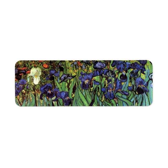 Irises de Vincent van Gogh, Jardin Vintage (Devant)