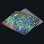 Irises Elegance: Van Gogh-inspired  Laptop Sleeve<br><div class="desc">Step into the world of artistry with the Irises by Van Gogh electronic bag – a fusion of technology and timeless beauty. Immerse yourself in the vibrant colours and swirling patterns that characterize Van Gogh's masterpiece, "Irises." This electronic bag not only protects your devices with its durable design but also...</div>