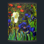 Irises, famous artwork by Van Gogh, Lamp Shade<br><div class="desc">Irises,  famous fine art painting by Vincent van Gogh</div>