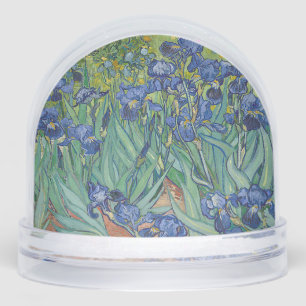 Irises, Floral Oil Painting, Vincent Van Gogh Snowglobe