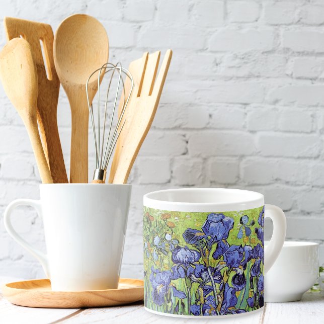 Irises in Garden Vincent van Gogh Espresso Cup (Creator Uploaded)