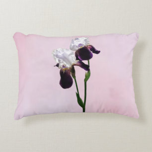 Irises in Love Accent Pillow