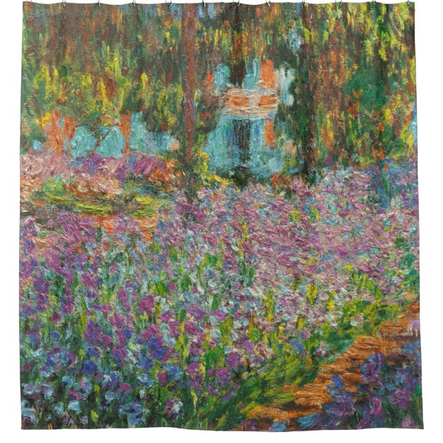 Irises in Monet's Garden Fine Art (Front)