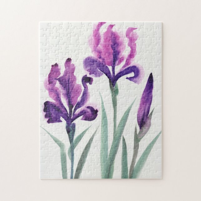 Irises Jigsaw Puzzle (Vertical)
