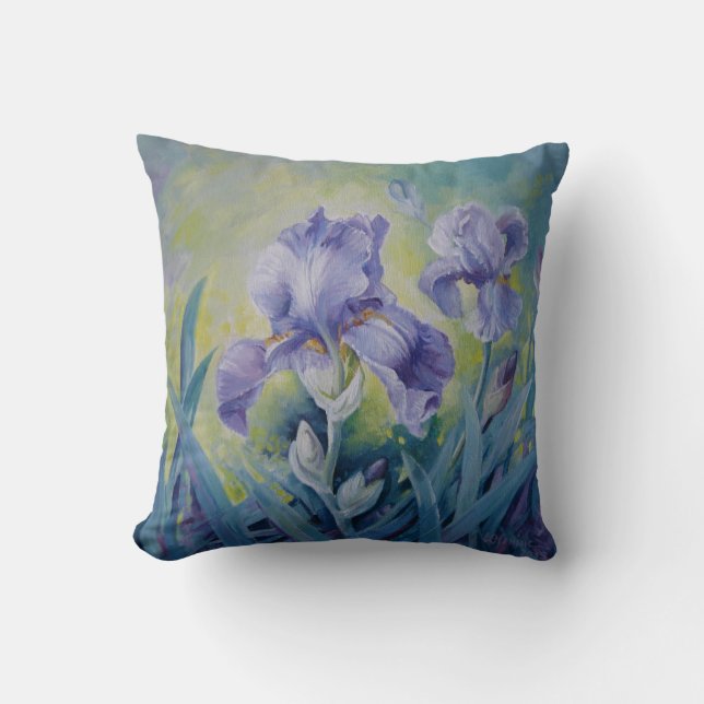 Irises pillow (Front)