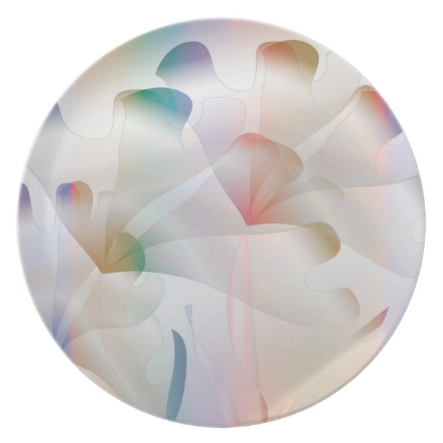 Irises Plate (Front)