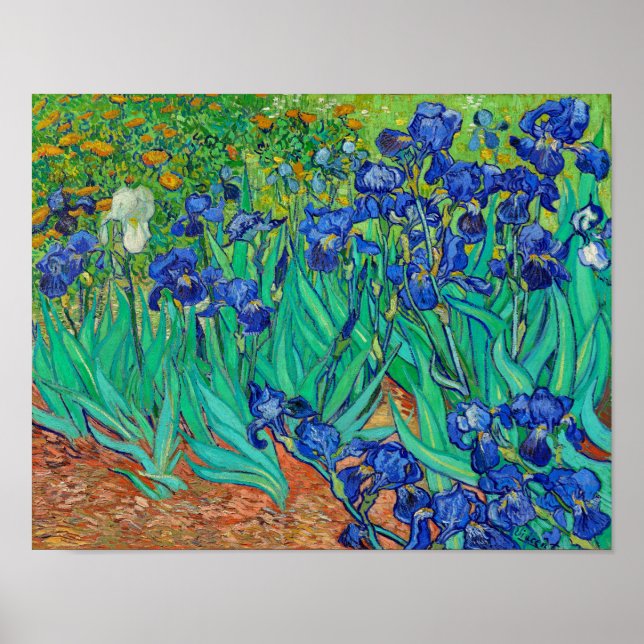 Irises Poster (Front)