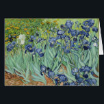 Irises - Van Gogh card<br><div class="desc">A beautiful painting of some flowers done by Van Gogh.</div>