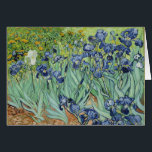 Irises - Van Gogh card<br><div class="desc">A beautiful painting of some flowers done by Van Gogh.</div>