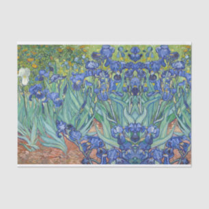irises van gogh Decoupage crafting paper