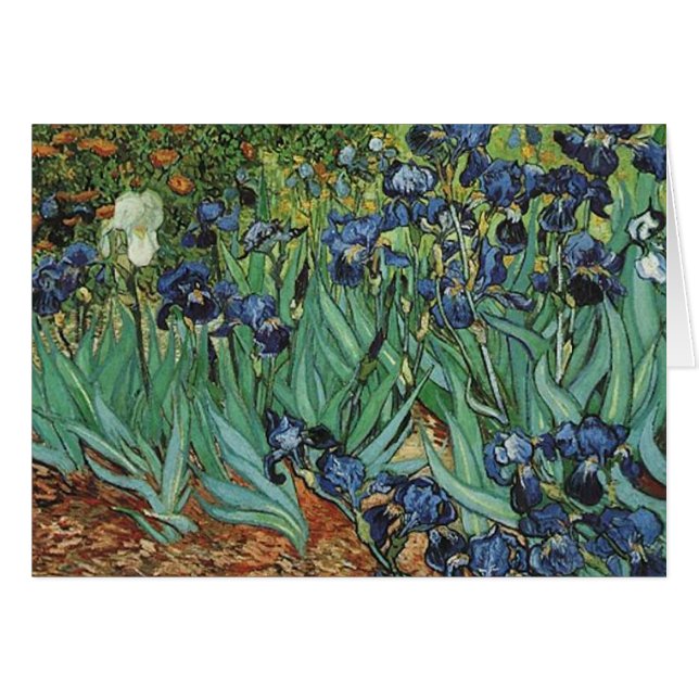 Irises  Vincent van Gogh (Front Horizontal)