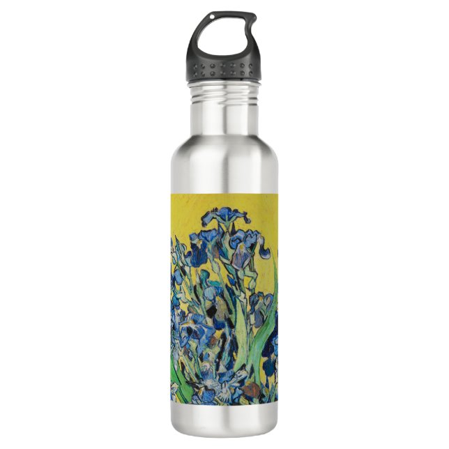 Irises  Vincent van Gogh      710 Ml Water Bottle (Front)