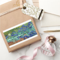 Irises Vincent van Gogh Blue Flower Field Art