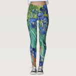 Irises Vincent Van Gogh Blue Flowers Nature Art Leggings<br><div class="desc">Vincent van Gogh (Dutch, 1853 - 1890) Irises, 1889, Oil on canvas Unframed: 74.3 x 94.3 cm (29 1/4 x 37 1/8 in.) Framed: 94.9 x 114.9 x 11.4 cm (37 3/8 x 45 1/4 x 4 1/2 in.) The J. Paul Getty Museum, Los Angeles. Digital image courtesy of the...</div>