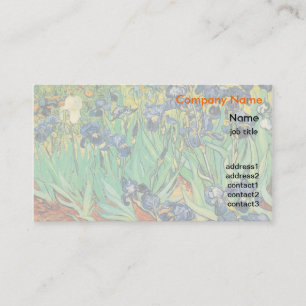 Irises, Vincent van Gogh Business Card