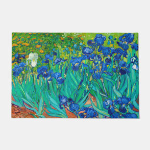Irises, Vincent van Gogh Doormat