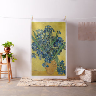 Irises - Vincent van Gogh Fine Art Fabric