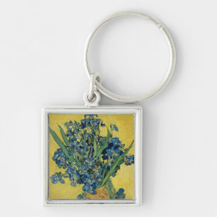 Irises - Vincent van Gogh Fine Art Keychain