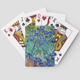 Irises Vincent van Gogh Floral Vintage Painting Playing Cards