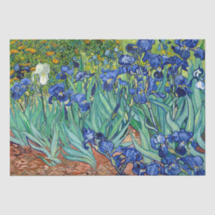 Irises Vincent van Gogh Flowers Fine Art Painting Tissue Paper