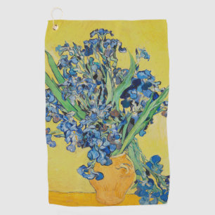 Irises Vincent van Gogh Golf Towel