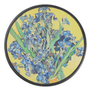 Irises  Vincent van Gogh  Hockey Puck