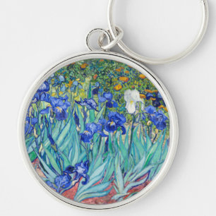 Irises  Vincent van Gogh     Keychain