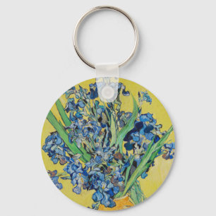 Irises Vincent van Gogh Keychain