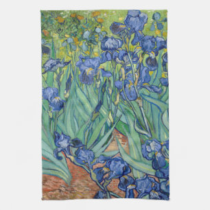 Irises Vincent van Gogh Kitchen Towel
