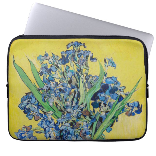 Irises  Vincent van Gogh   Laptop Sleeve (Front)