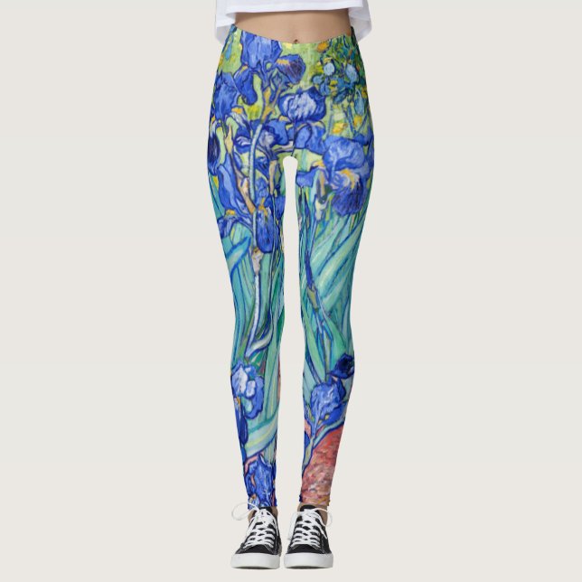 Irises Vincent van Gogh   Leggings (Front)