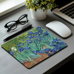 Irises Vincent Van Gogh Mouse Pad