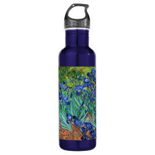 Irises Vincent van Gogh Painting Bottle