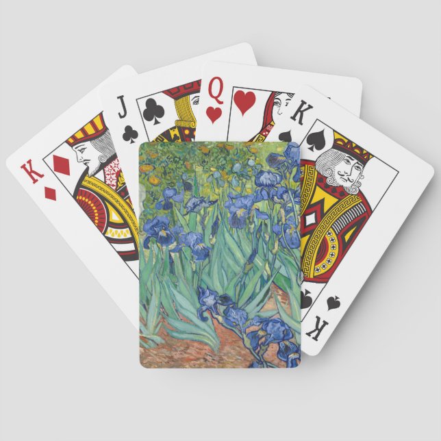 Irises | Vincent van Gogh Playing Cards (Back)