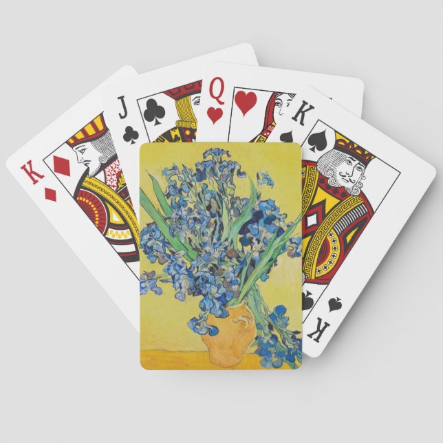 Irises  Vincent van Gogh    Playing Cards (Back)