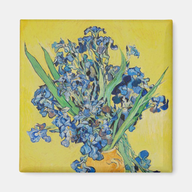 Irises  Vincent van Gogh Poster Magnet (Front)