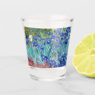 Irises Vincent van Gogh    Shot Glass