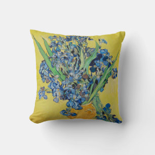 Irises  Vincent van Gogh  Throw Pillow
