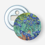 Irises Vincent van Gogh Vintage Floral Painting Bottle Opener<br><div class="desc">Vincent van Gogh (Dutch, 1853 - 1890) Irises, 1889, Oil on canvas Unframed: 74.3 x 94.3 cm (29 1/4 x 37 1/8 in.) Framed: 94.9 x 114.9 x 11.4 cm (37 3/8 x 45 1/4 x 4 1/2 in.) The J. Paul Getty Museum, Los Angeles. Digital image courtesy of the...</div>