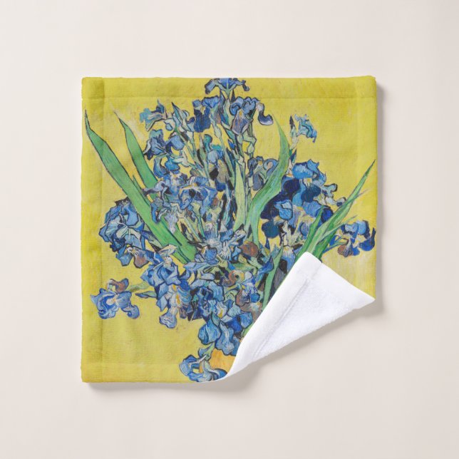 Irises  Vincent van Gogh          Wash Cloth (Wash Cloth)
