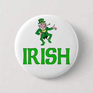 Irish 2 Inch Round Button