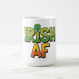 Irish AF St. Patrick's Day Coffee Mug