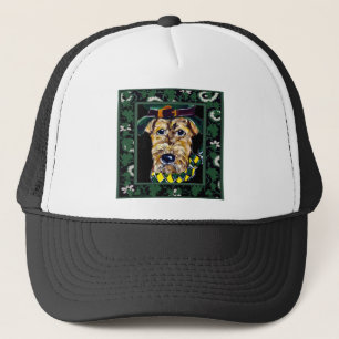 Irish Airedale Trucker Hat