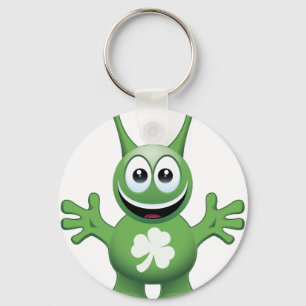 Irish Alien Keychain