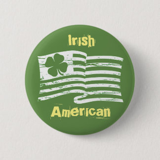 Irish American 2 Inch Round Button