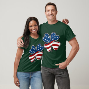 Irish American Clover T-Shirt