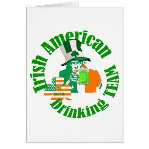 Irish american drinking team