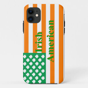 Irish american flag iPhone 11 case